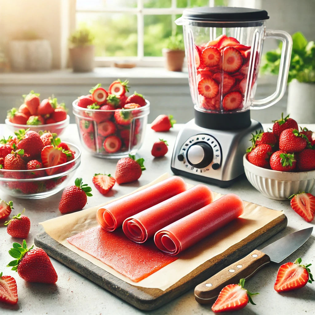 How to Make Homemade Strawberry Fruit Leather: A Healthy, Delicious Snack!